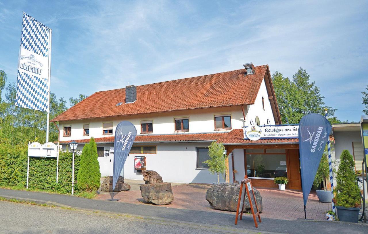 Brauhaus Am See Oberthulba Bagian luar foto