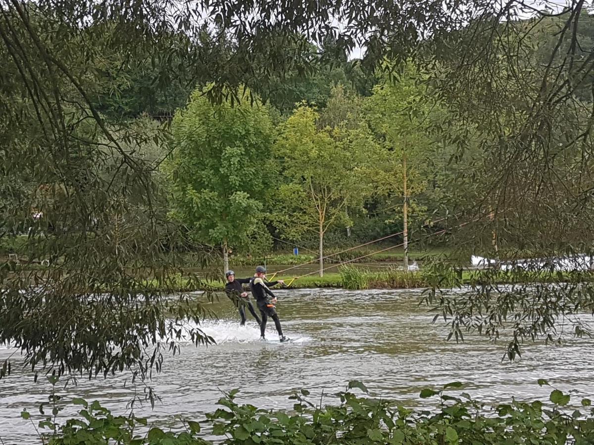 Brauhaus Am See Oberthulba Bagian luar foto