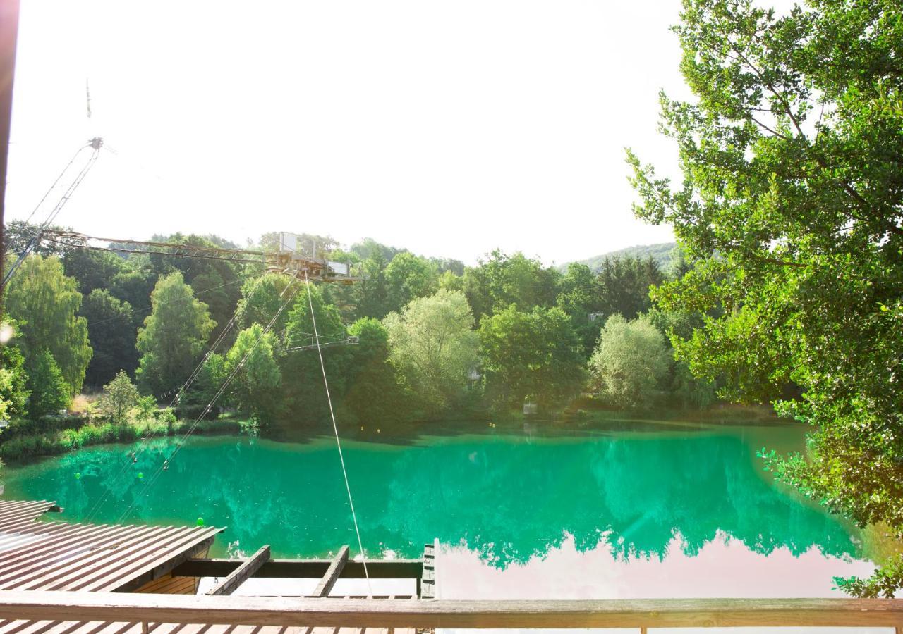 Brauhaus Am See Oberthulba Bagian luar foto